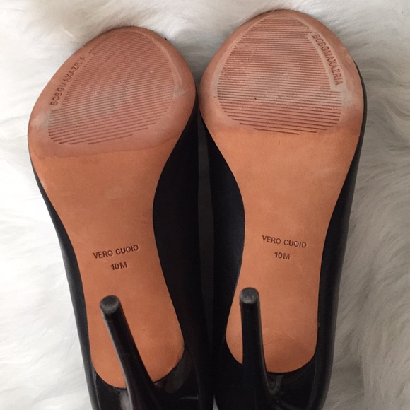 BCBGMAXAZRIA Durress peep-toe high-heel bootie - Picture 6 of 7